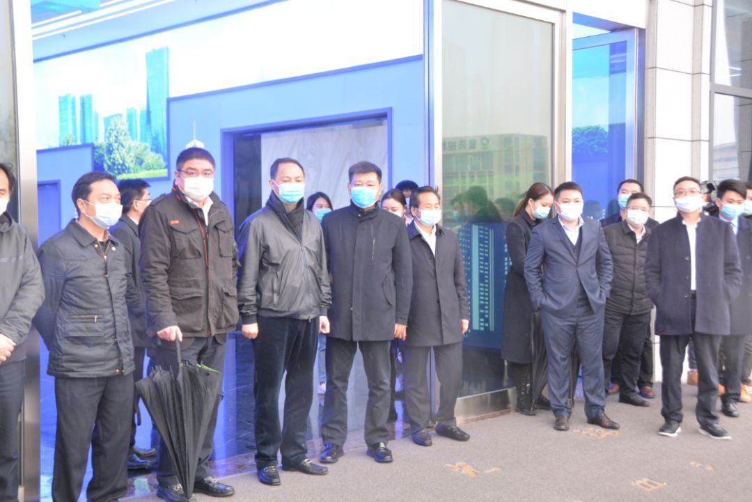 长沙市委副书记、代市长郑建新一行调研ballbet贝博环境长沙中联产业园